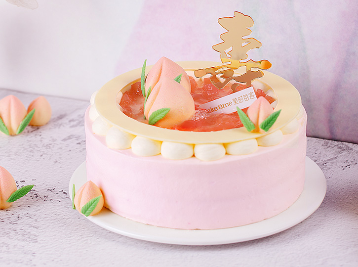 美时每客蛋糕团购网-桃喜蛋糕订购深圳